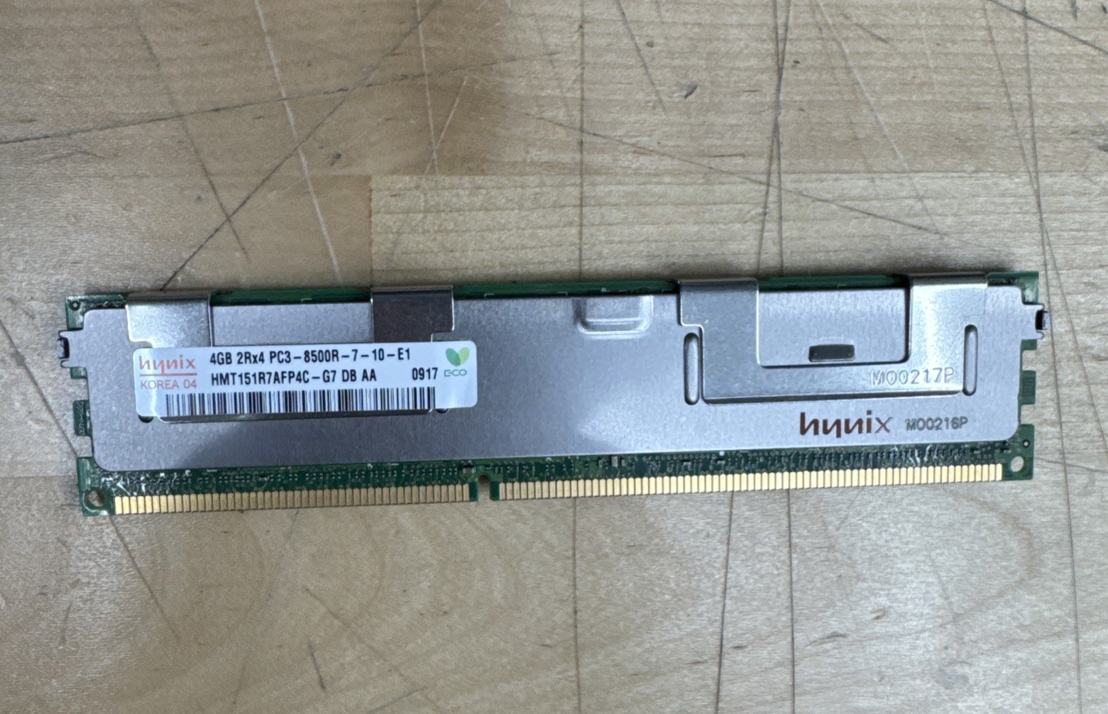 SK Hynix 4GB  2Rx4 DDR3-1600 PC3-8500R RDIMM ECC Memory RAM