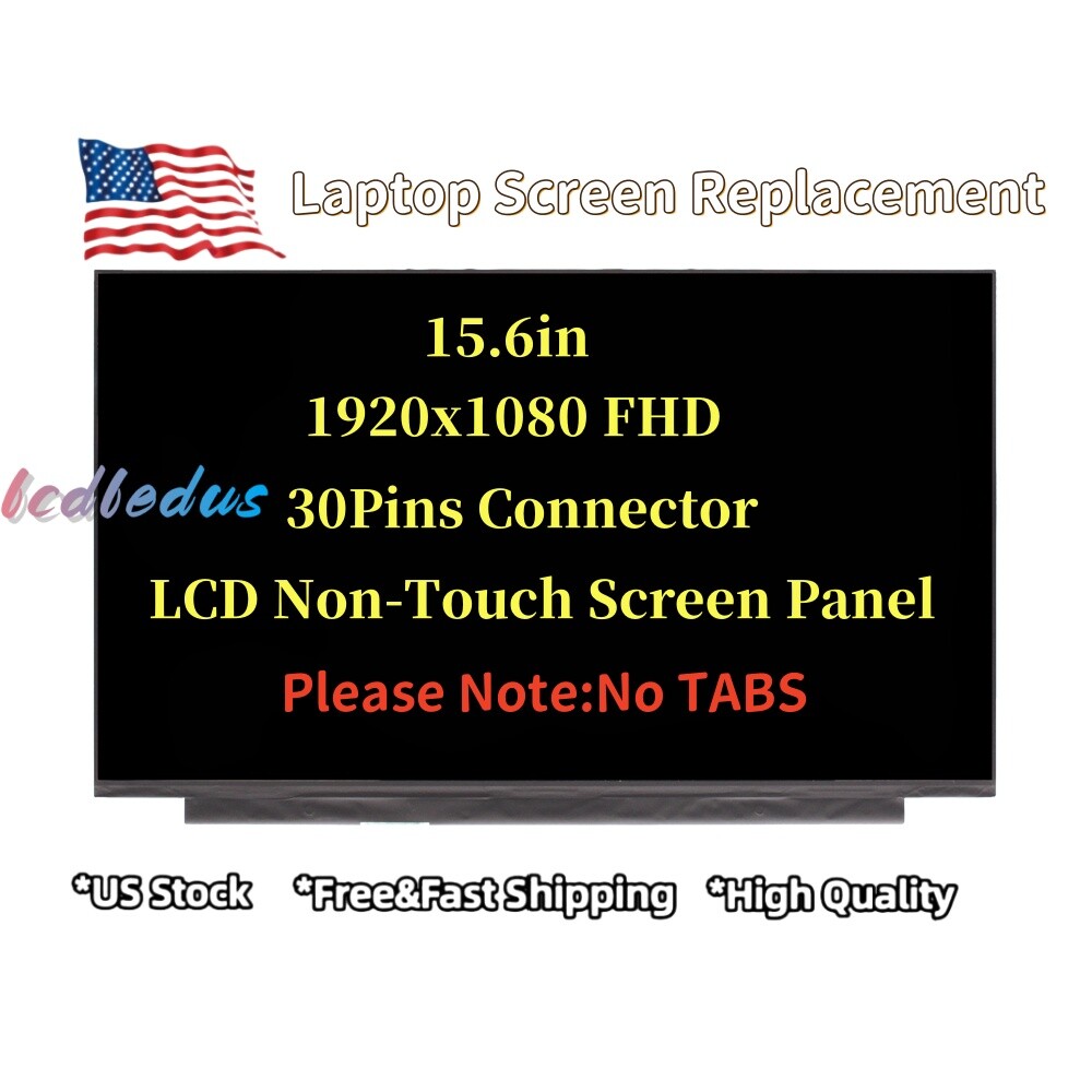 LCM156BE0015K Laptop Replacement 15.6" LCD Screen FHD IPS Display Panel