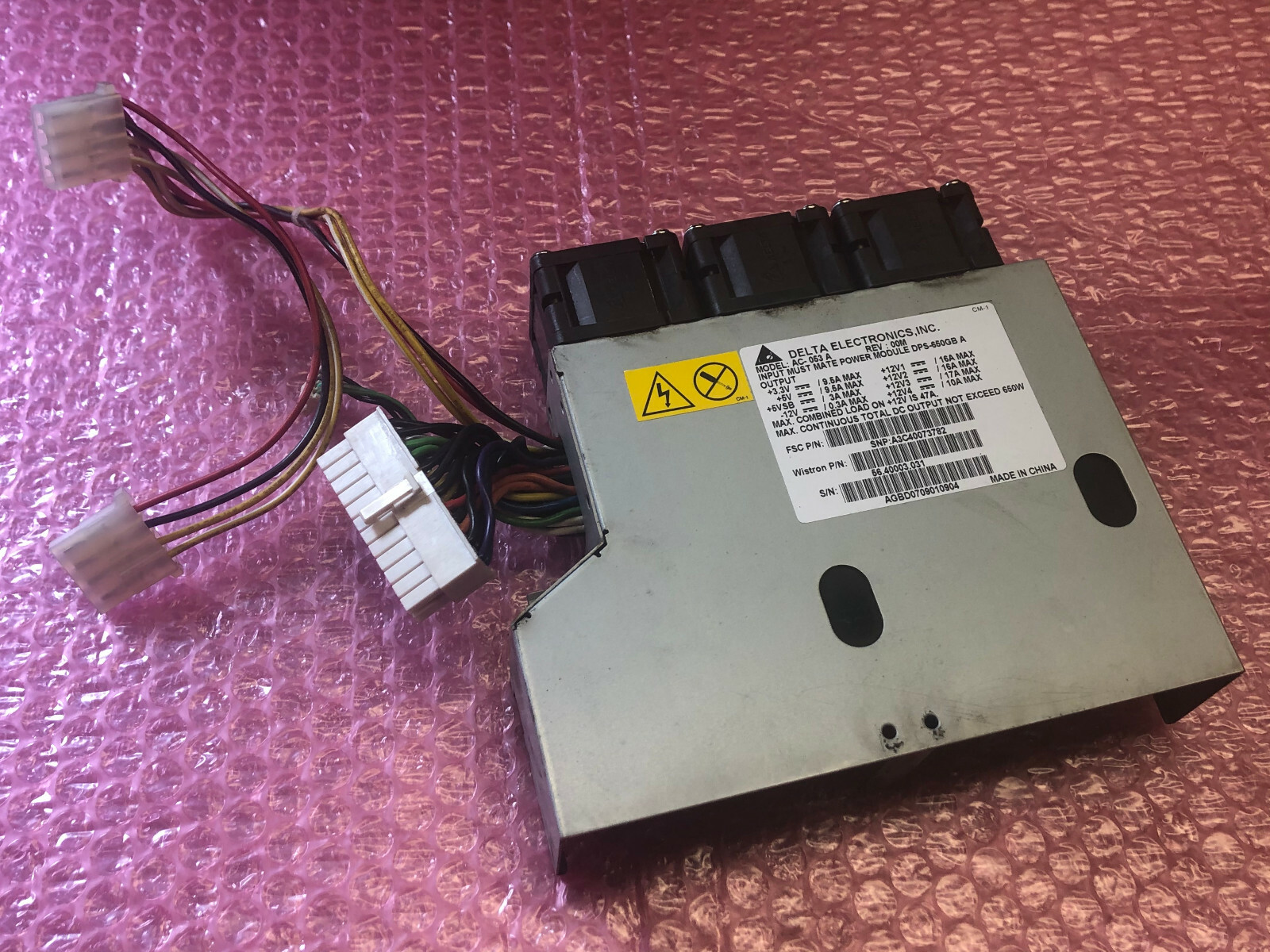 Fujitsu RX200 S3 Power Backplane AC-053 A3C40073782 