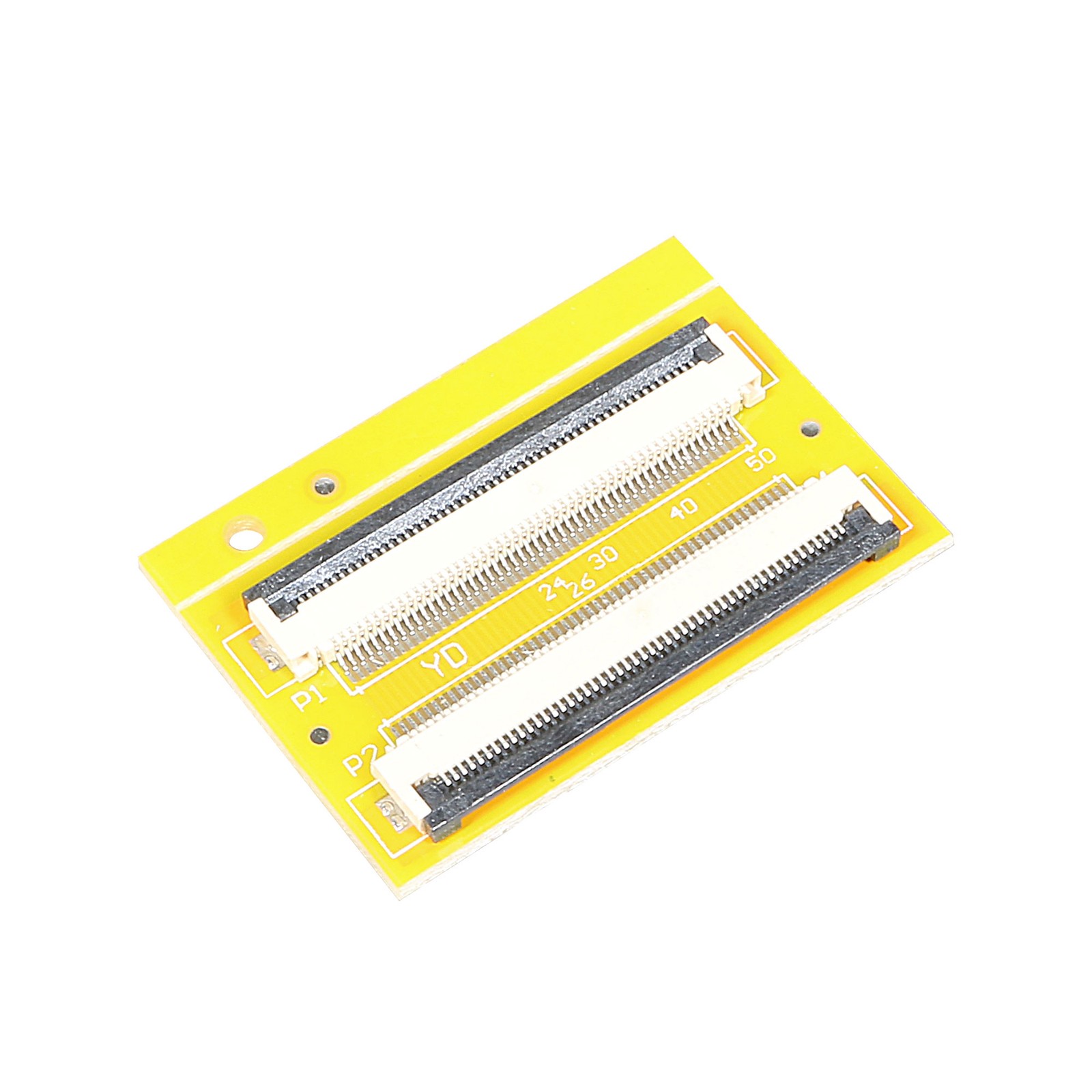 0.5mm Pitch 50Pins to 50Pin Extension Connector for FFC FPC Cable Extend ZIP HDD