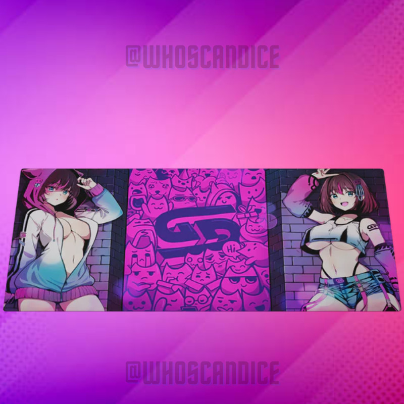 Gamersupps Waifu Creator Cups: Sodapoppin Mouse Pad - IN-HAND