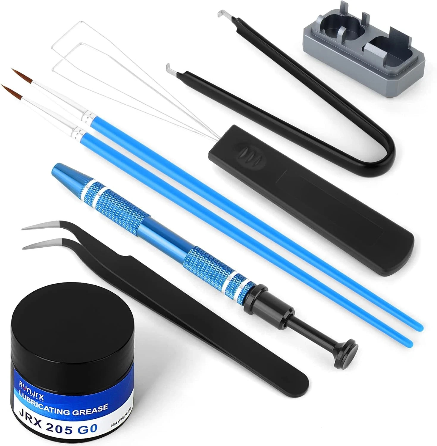 Keyboard Lube Kit JRX 205G0 0.53Oz/15G for Mechanical Keyboard Lube, Switch Open