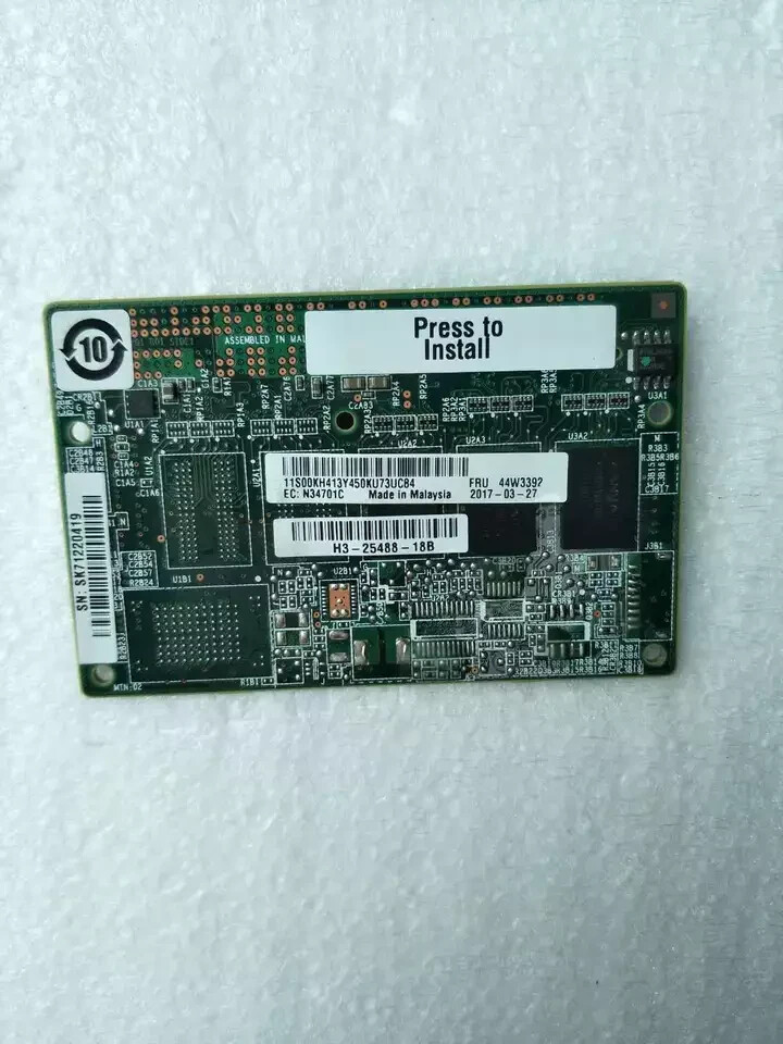 IBM M5210 1GB  44W3392 cache RAID5 KEY for ServeRaid M5210 Controller Raid Card-