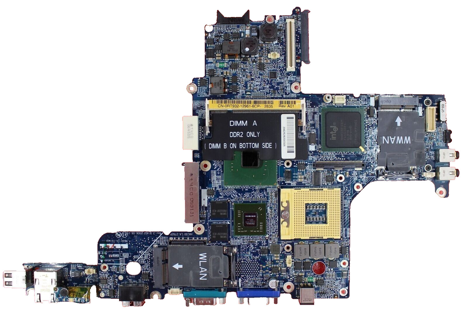 RT932 0RT932 CN-0RT932  - Dell Latitude D620 SYSTEM BOARD MOTHER BOARD US SELLER