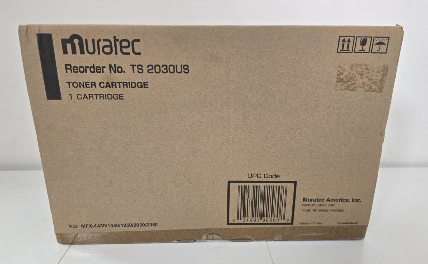 Muratec TS2030US Toner Ctg Black 16.000 Pages for Muratec MFX-1450