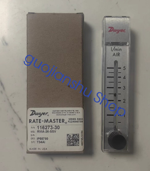 1PCS NEW Dwyer RMA-25-SSV Flowmeter Fast delivery Via Fedex/DHL