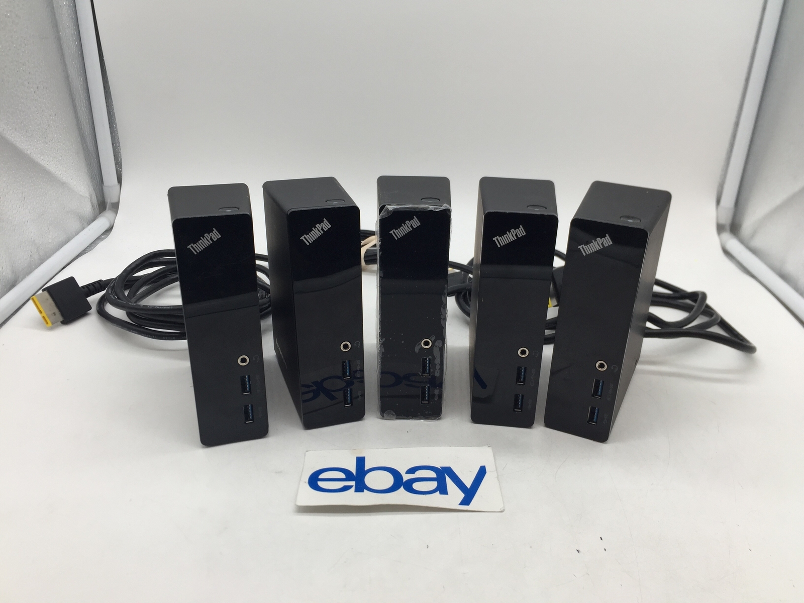 LOT OF 5 Lenovo ThinkPad DU9033S1 OneLink ProDock USB 3 Docking Station FREE S/H