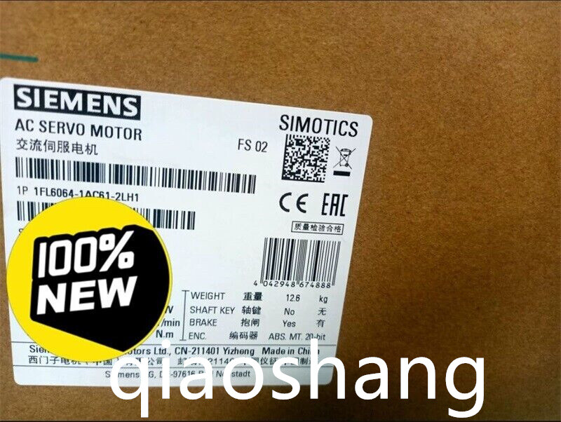 1PCS NEW 1FL6064-1AC61-2LH1 Siemens Servo Motor FedEx or DHL