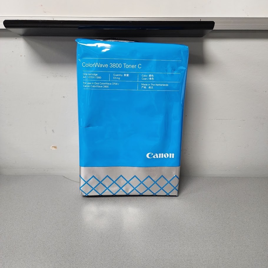 Canon 1070111900 ColorWave 3700 Toner Ctg Cyan