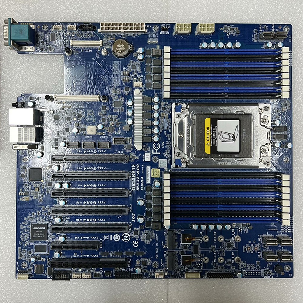 FOR GIGABYTE MZ32-AR0 Server Motherbroad Socket SP3 DDR4