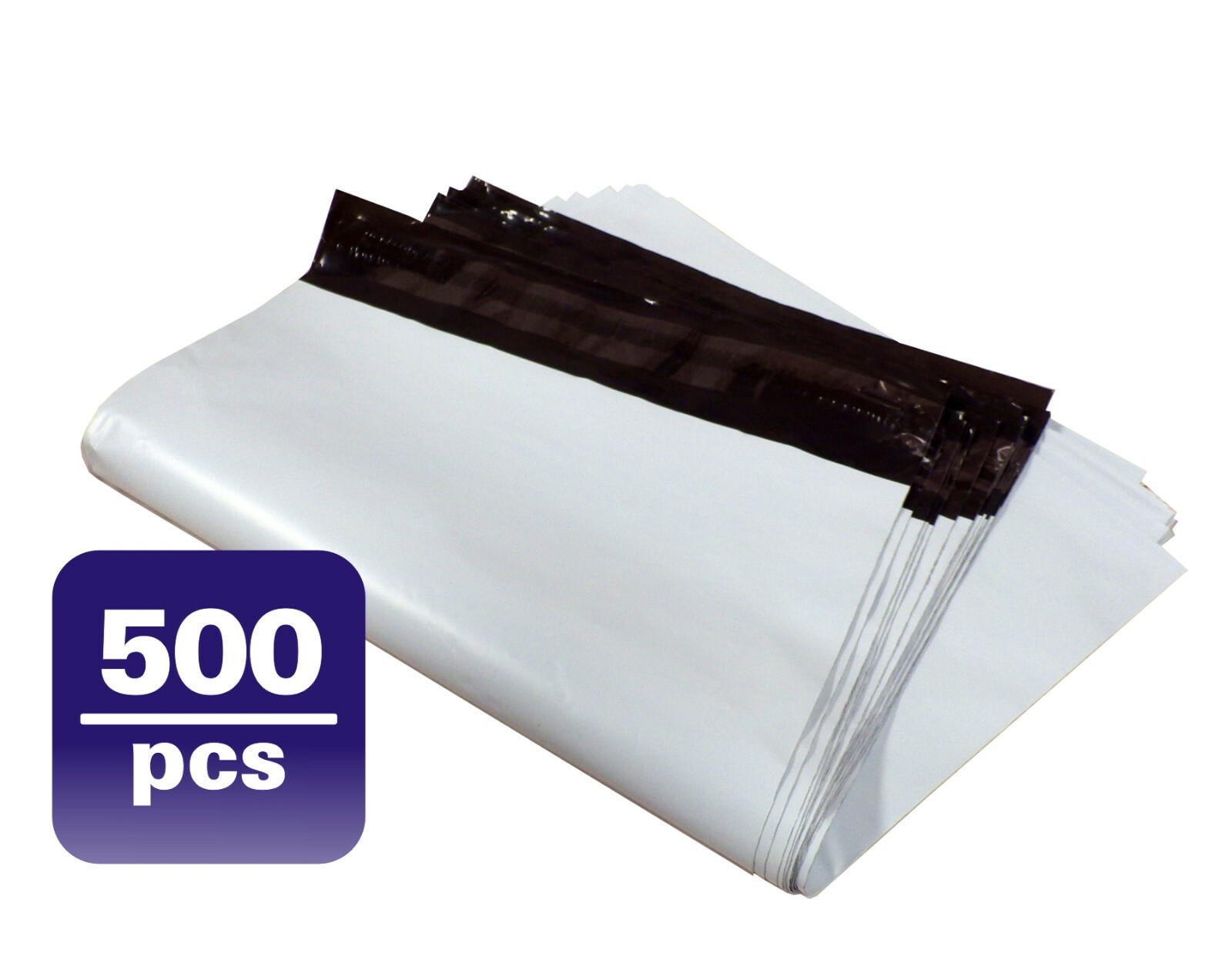 Fantasybuy 500#M7 WHITE POLY MAILERS ENVELOPES Self Sealing BAGS 14.5 x 19