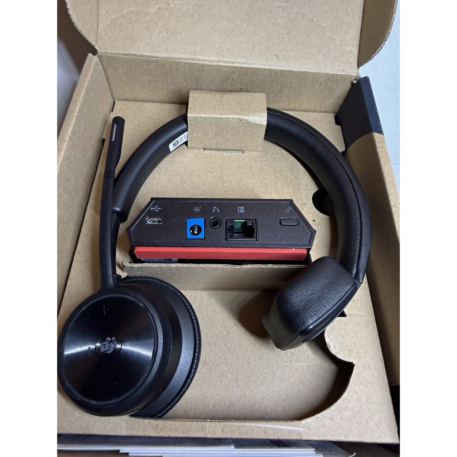Poly Savi 7310 Office DECT Wireless Headset Black