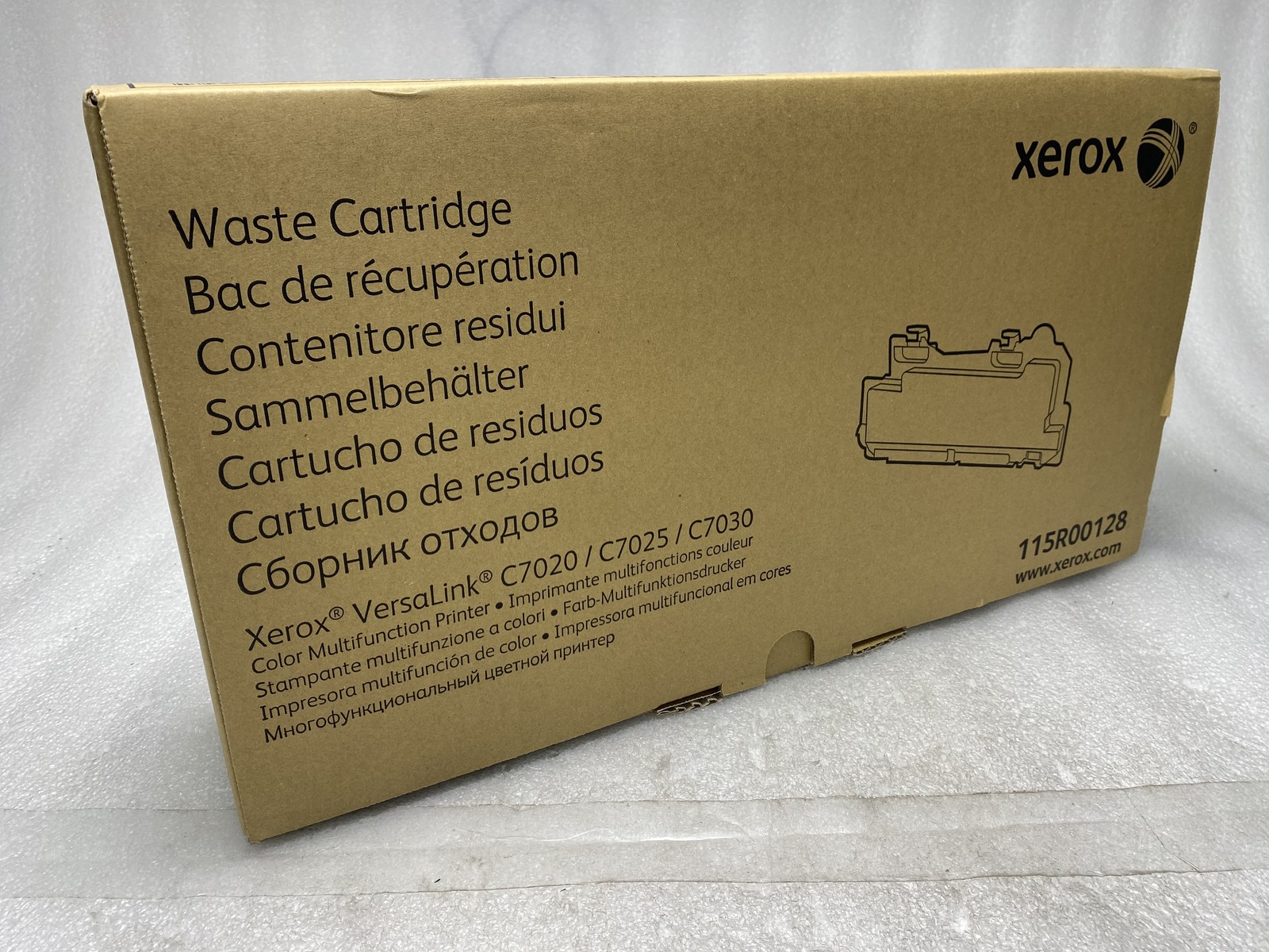 Genuine Xerox 115R00128 / 115R128 Waste Cartridge for C7020 / C7025 / C7020