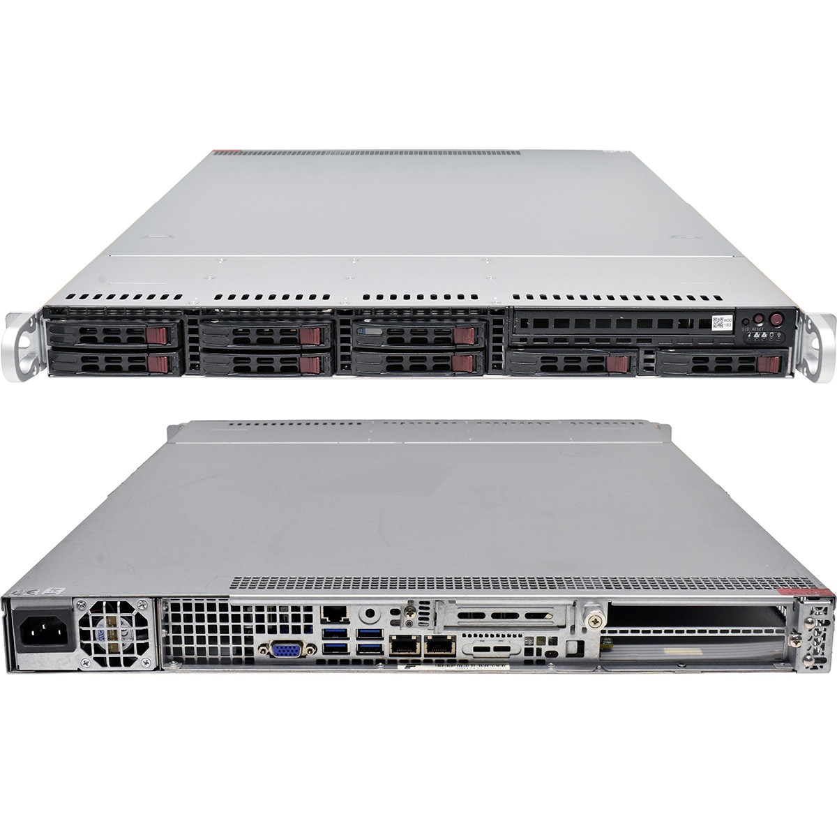 Supermicro CSE-113 1U Rack Server 2xE5-2695 V3 no PC4 RAM X10DRW-iT 8xSFF 2.5"