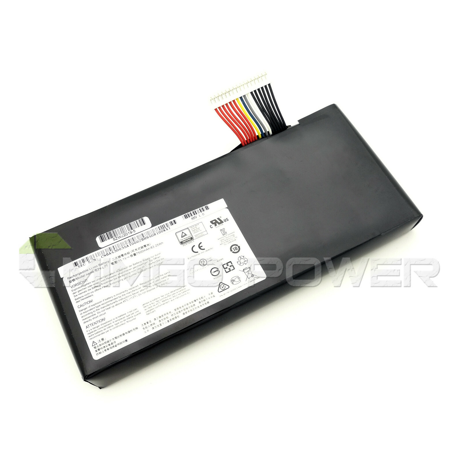 Genuine BTY-L77 Battery for MSI GT72 2QD 6QD GT72S 6QF 6QE GT72VR WT72 MS-1784