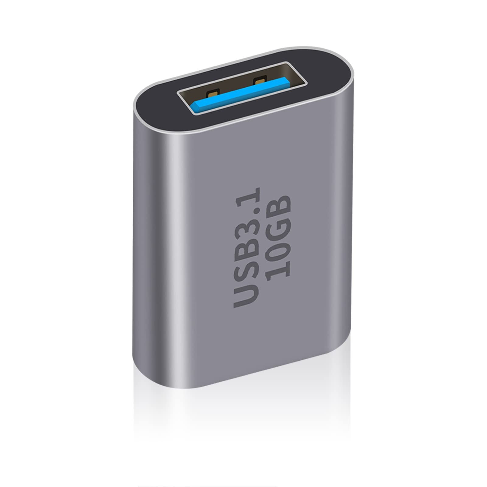 Duttek USB C Female to Adapter 3.1 Gen2, 10Gbps Light grey