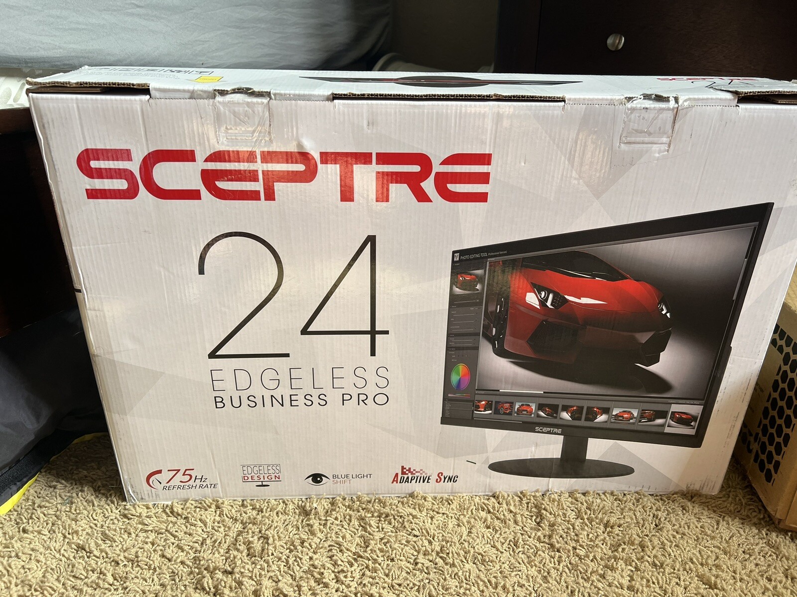 Sceptre 24 inch Edgeless pro 75hz refresh rate