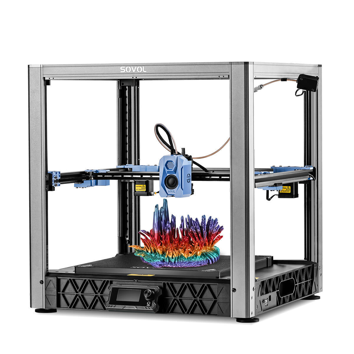 Used Sovol SV08 3D Printer 350*350*345mm Core-XY w/ Camera 700mm/s Max Speed US