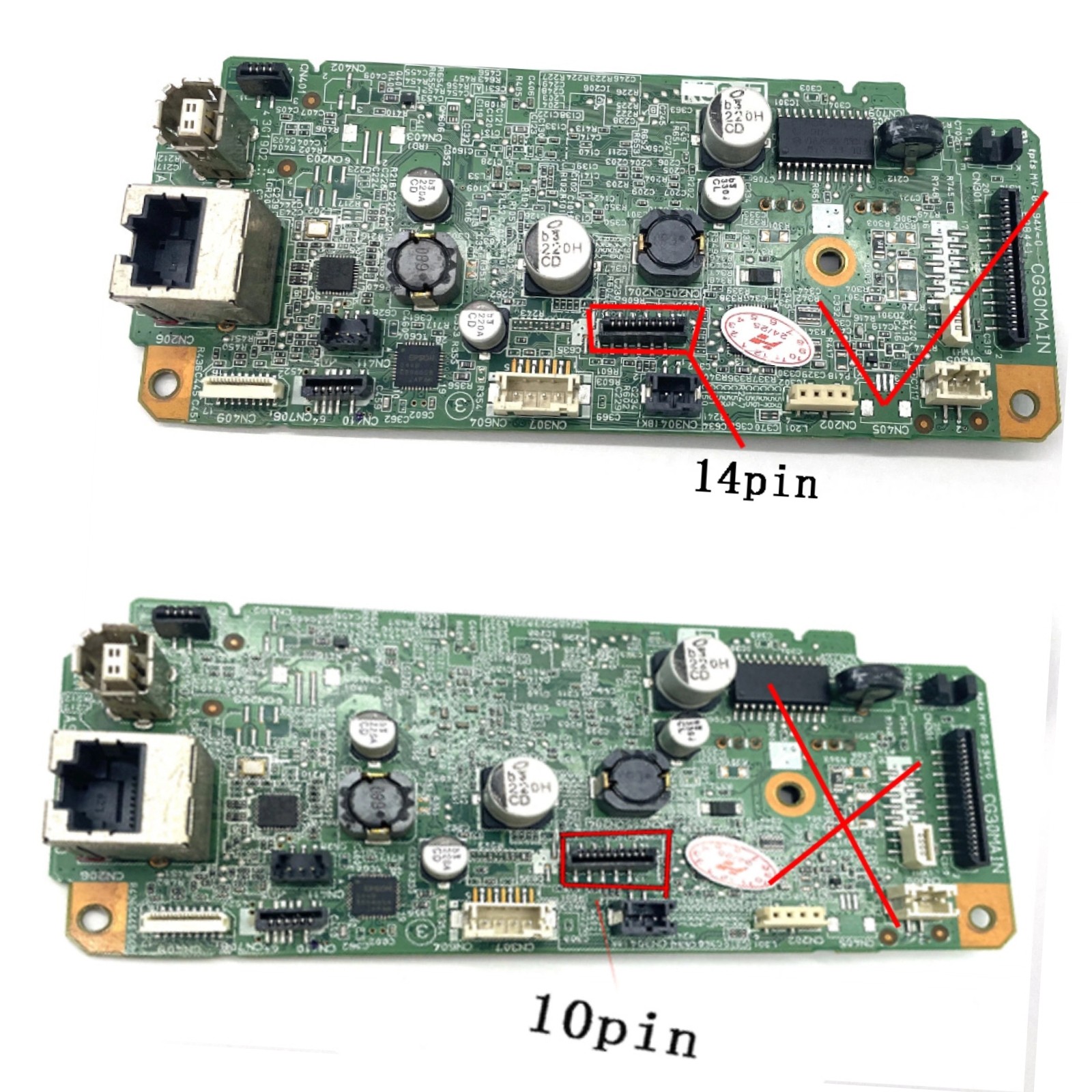 14Pin Main Board Motherboard Fits For EPSON EcoTank L 5290 L5290 Printer Parts