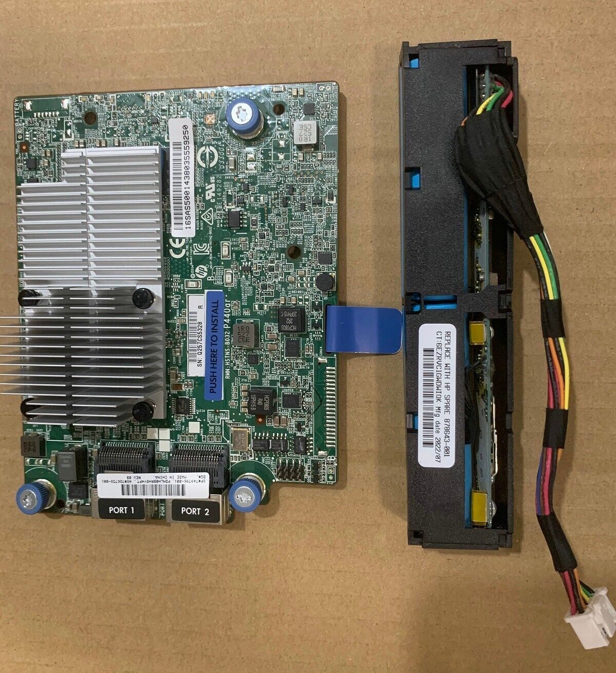 HP Smart Array P440ar/2GB FBWC Array Controller Battery 726736-B21