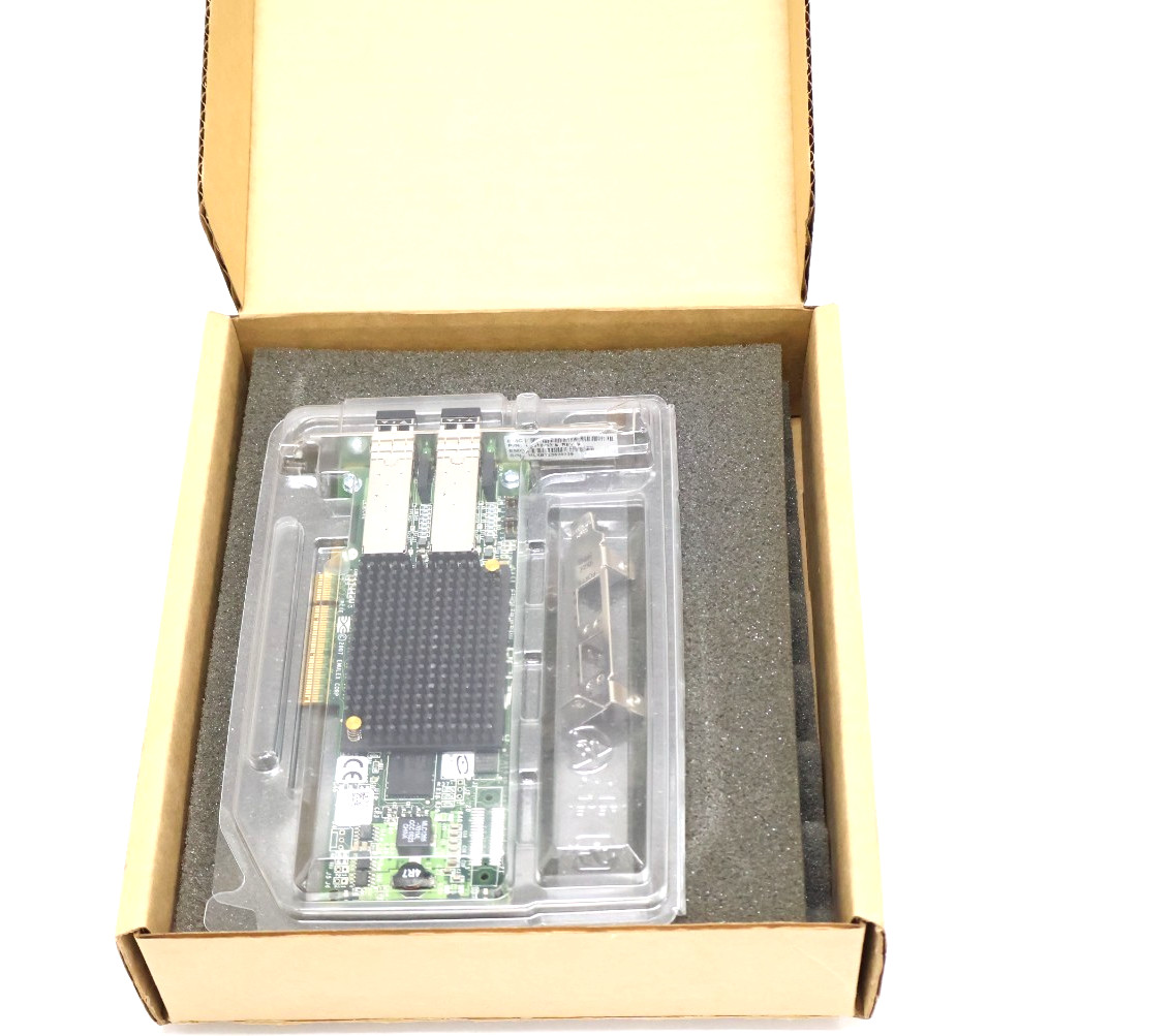 Original Emulex LPe12002-E 8Gbps 2-Port Fibre Channel Adapter Open Box