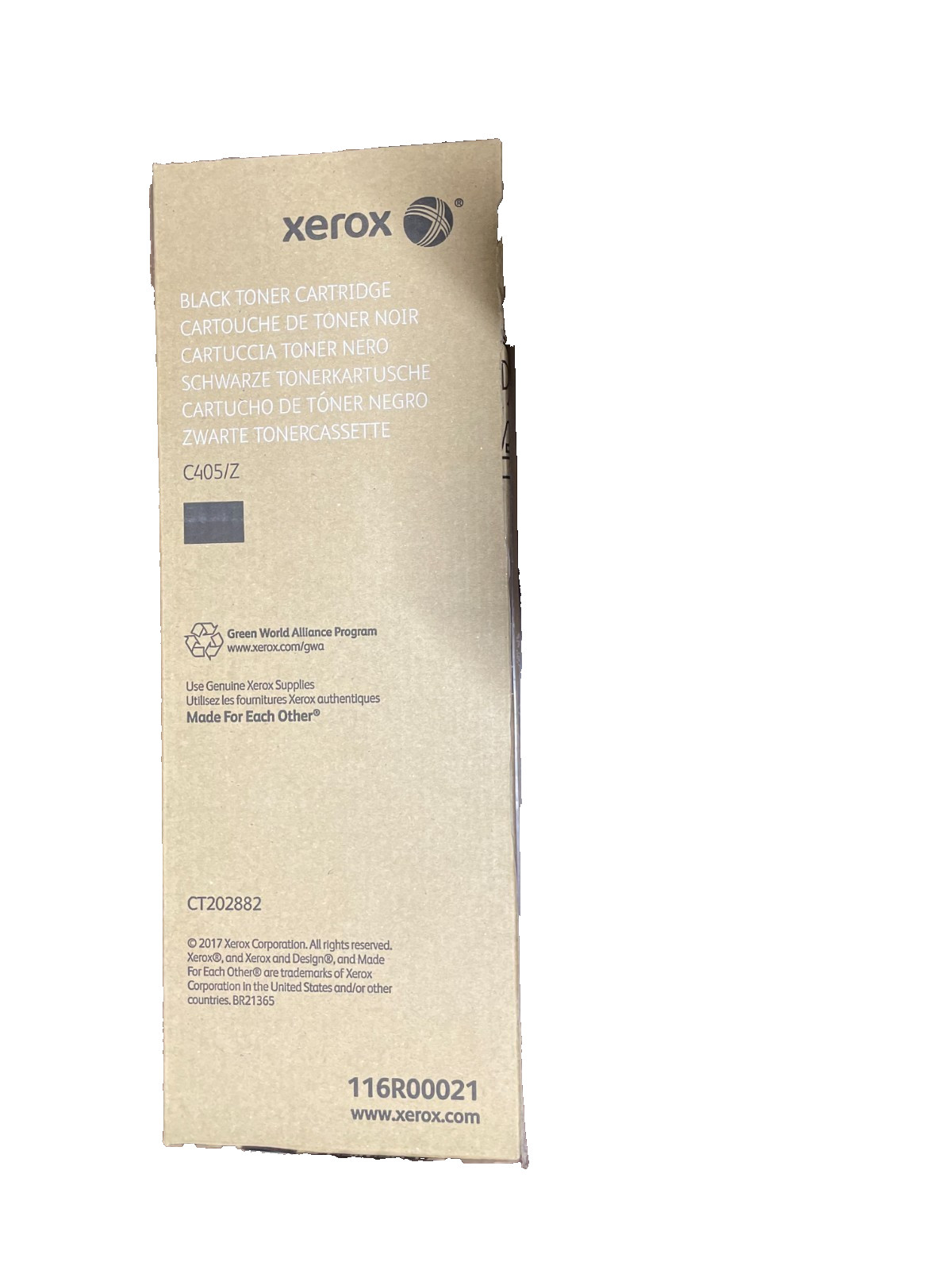 xerox 116R00021 black toner