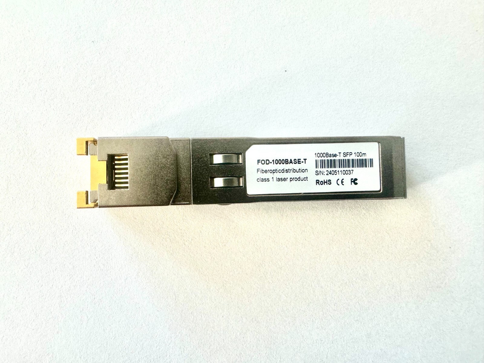 LOT OF 10 - Dell 310-7225 Compatible 1000BASE-T SFP Copper RJ-45 100m -098768