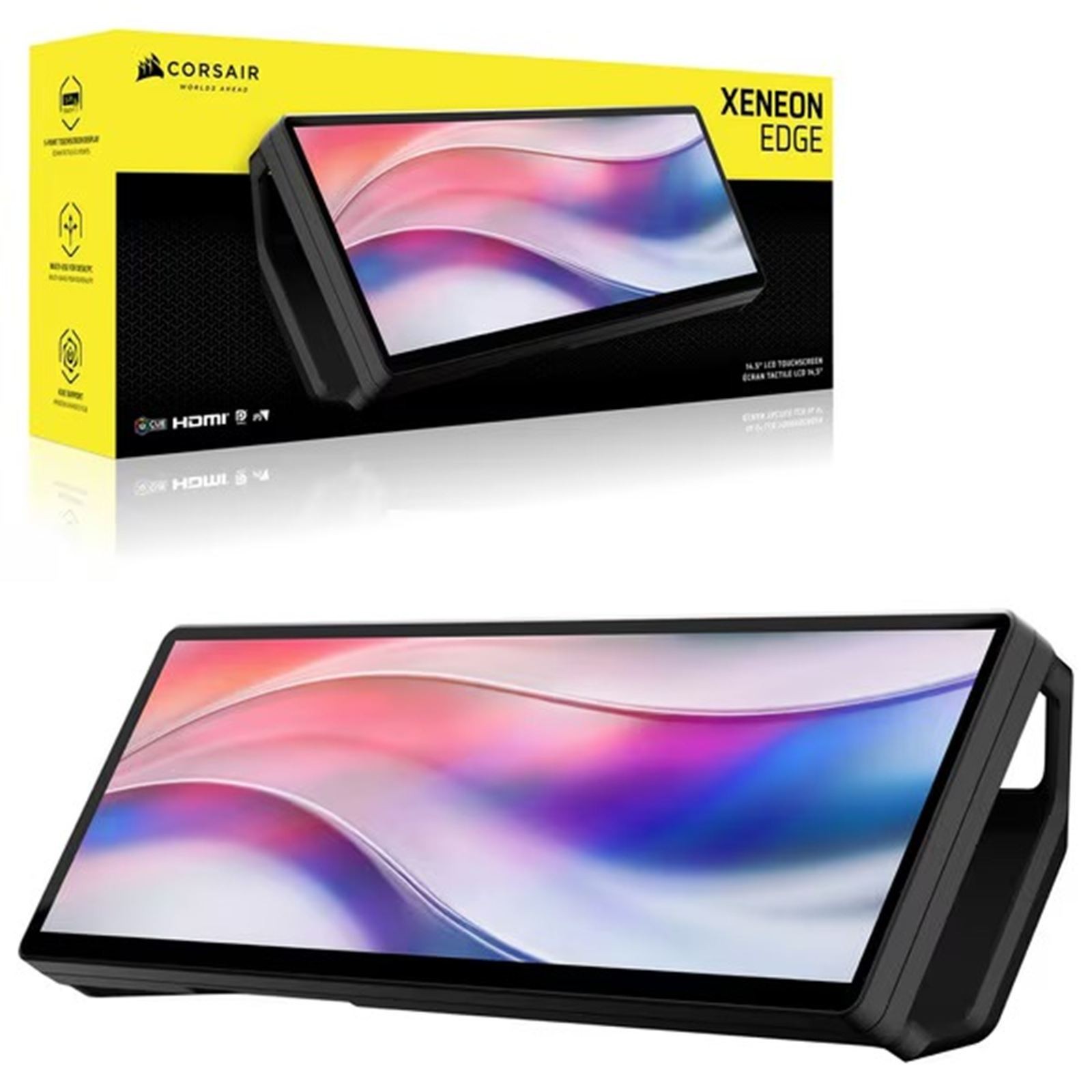 Corsair XENEON EDGE 14.5" LCD Touchscreen Ultra-Wide Sub Monitor 2560x720 60Hz