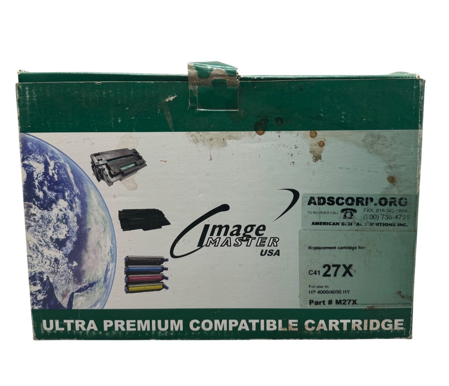 Ultra Premium Compatible Cartridge Image Master USA C41 27X For HP 4000/4050 HY