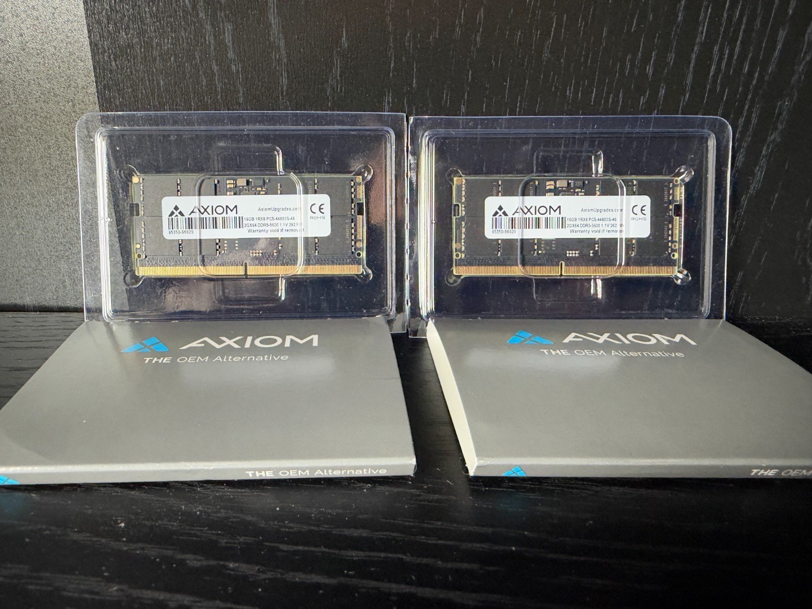 32GB AXIOM DRAM DDR5-5600 SODIMM Memory RAM (16gbx2) Lot, NEW