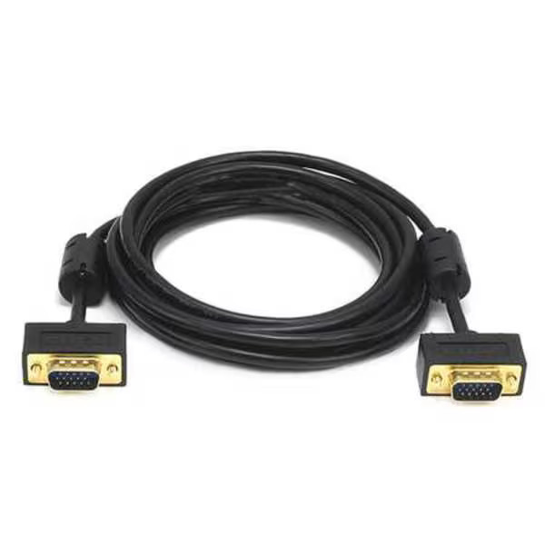 Monoprice A/V Cable, Ultra Slim SVGA M/M,10Ft 6361 Monoprice 6361 844660063612