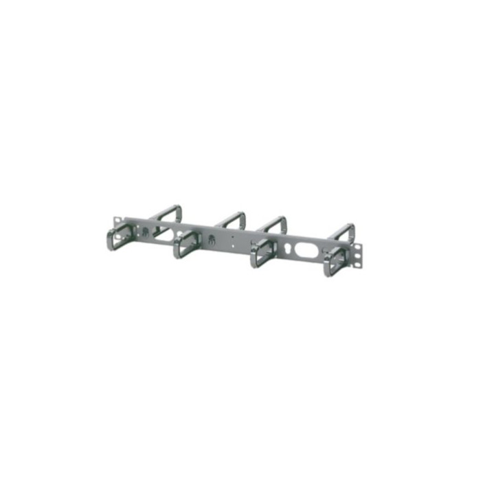 Panduit CMPH1 Horizontal Dual-Sided Cable Manager Steel 1RU 8.6 in. Depth Black