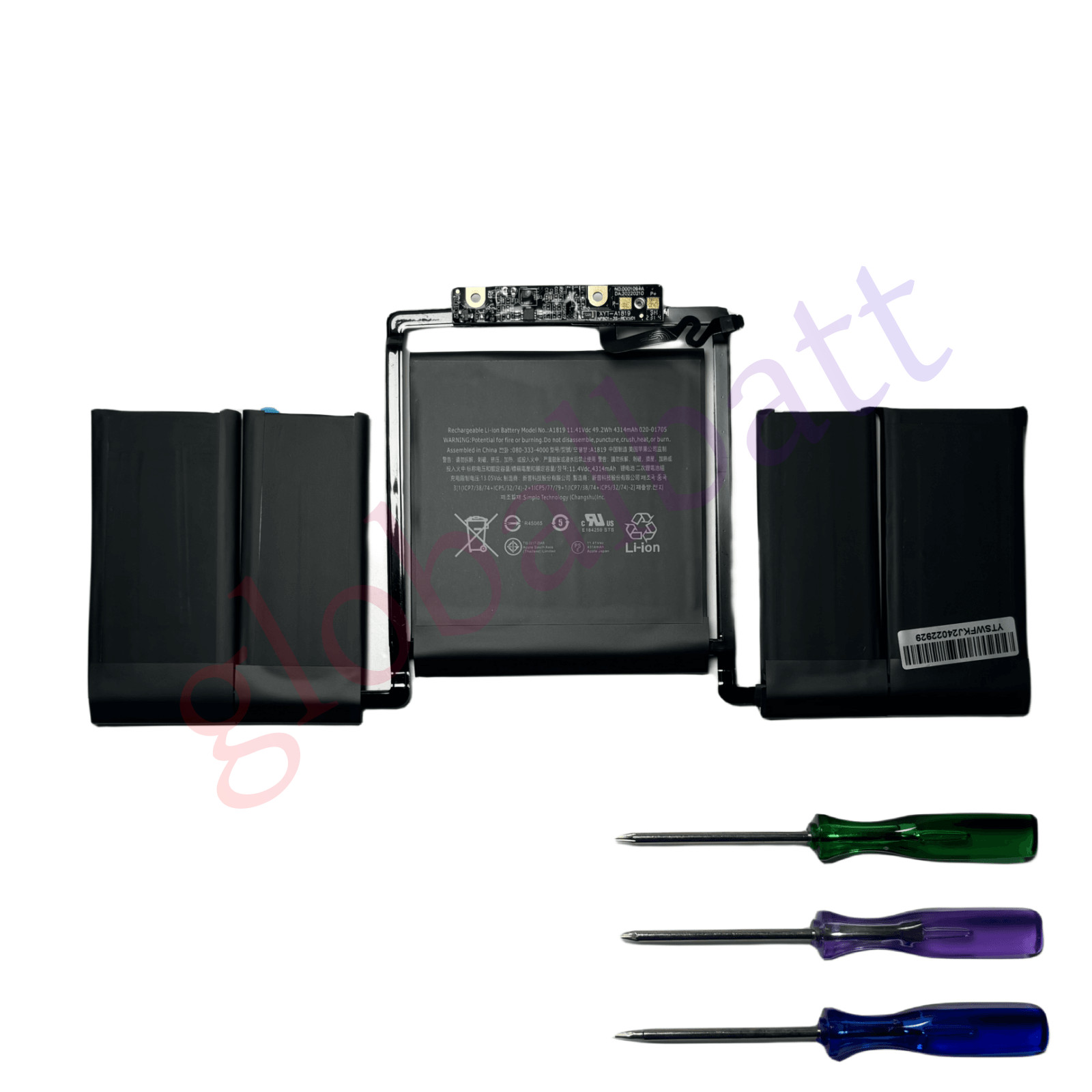 New Genuine A1819 020-01705 Battery For Apple Macbook Pro 13"Touch A1706 MLH12