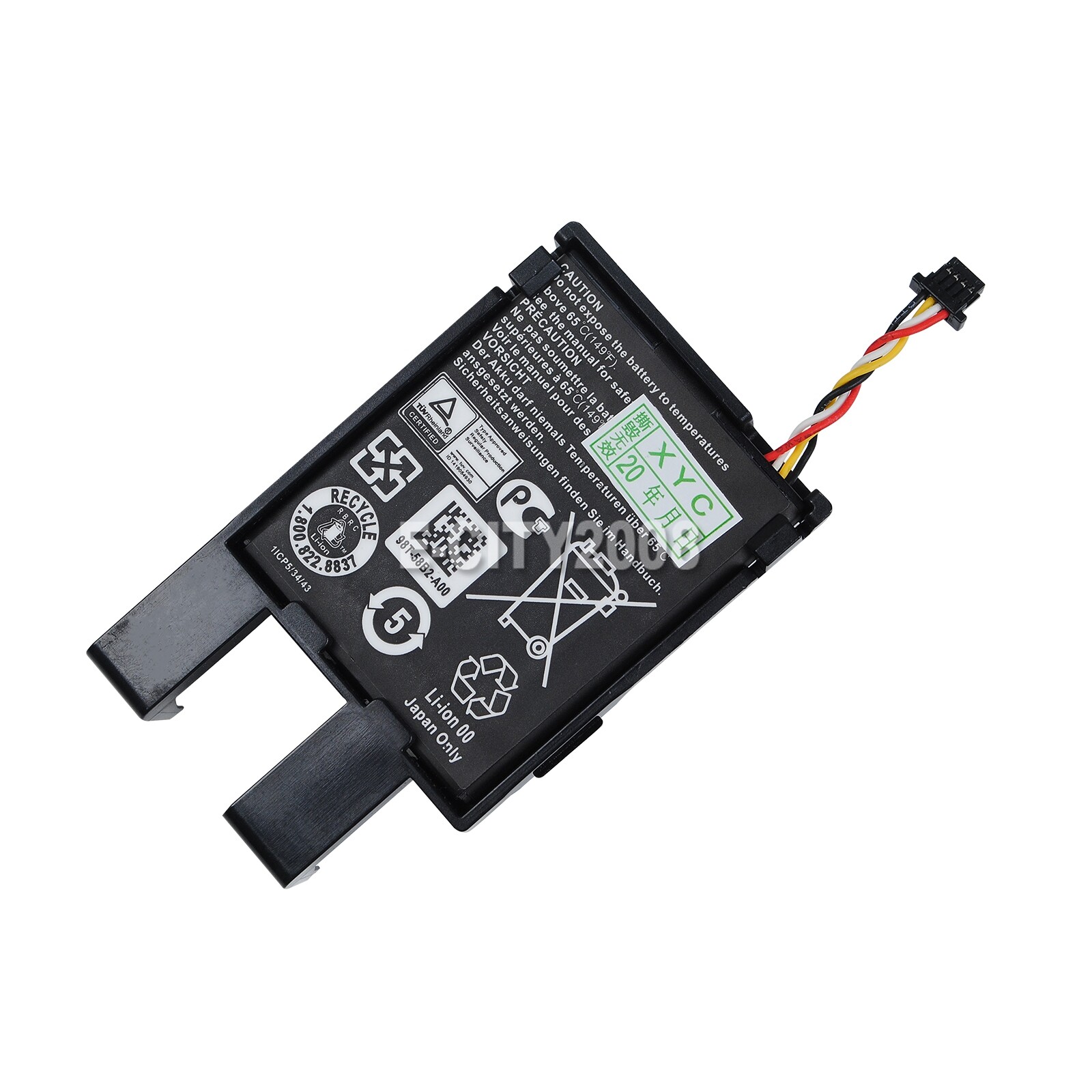 070K80 037CT1 T40JJ 3.7V Battery for PERC H730 H730P MINI RAID Controller