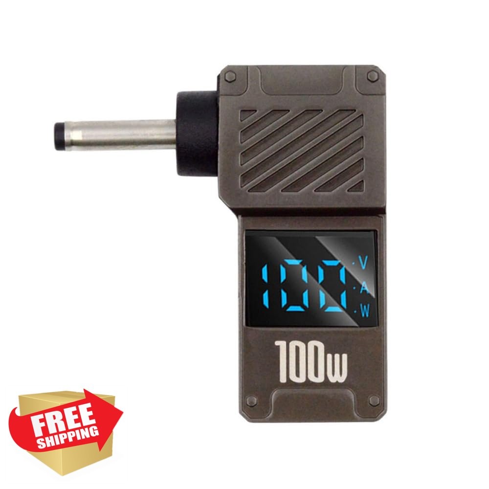xiwai USB-C PD 65W Charge Adapter Type-C Input to DC 3.0x1.1mm Barrel Jack Pl...