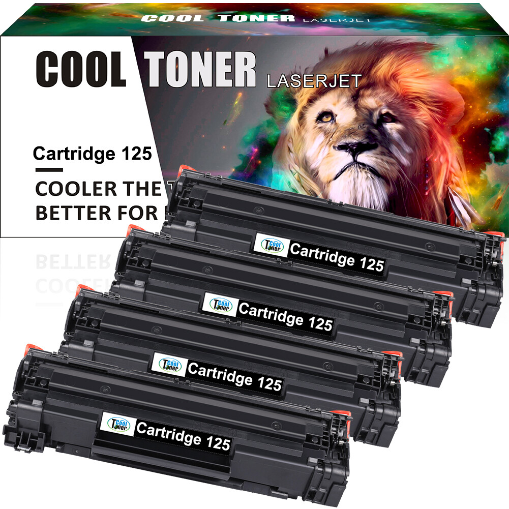 4X High Yield 125 Toner Cartridge for Canon ImageClass LBP6000 LBP6030w MF3010