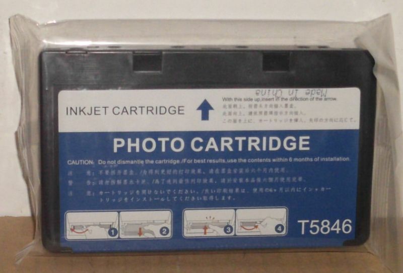Ink Cartridge For Epson PictureMate PM 240 260 280 290 Replaces T5846  