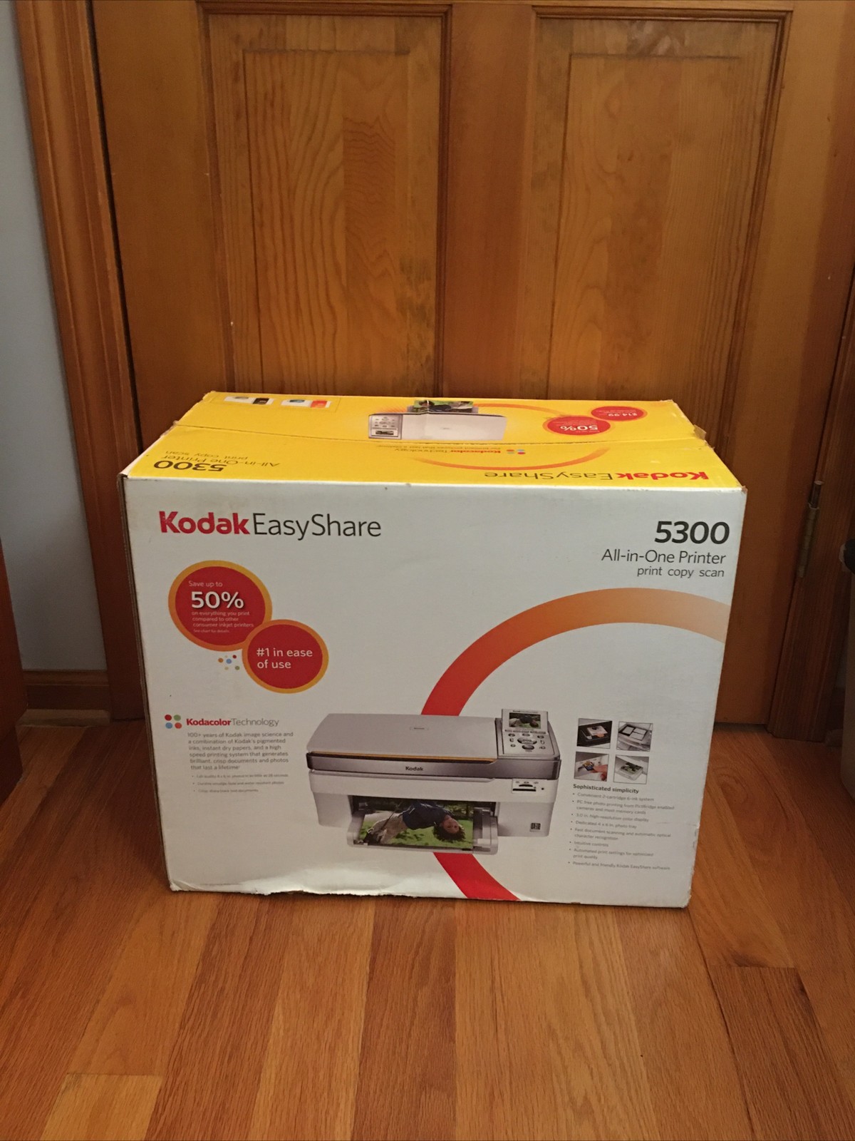 Old Stock As-Is Kodak EASYSHARE 5300 All-In-One Inkjet Printer Read Description