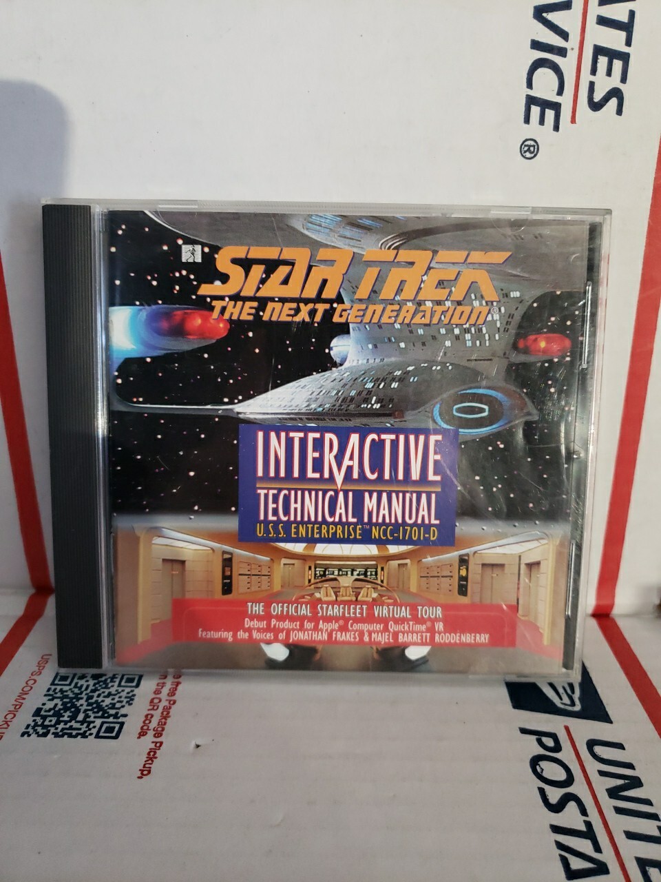 1994 Star Trek The Next Generation Interactive Technical Manual PC ~ #218