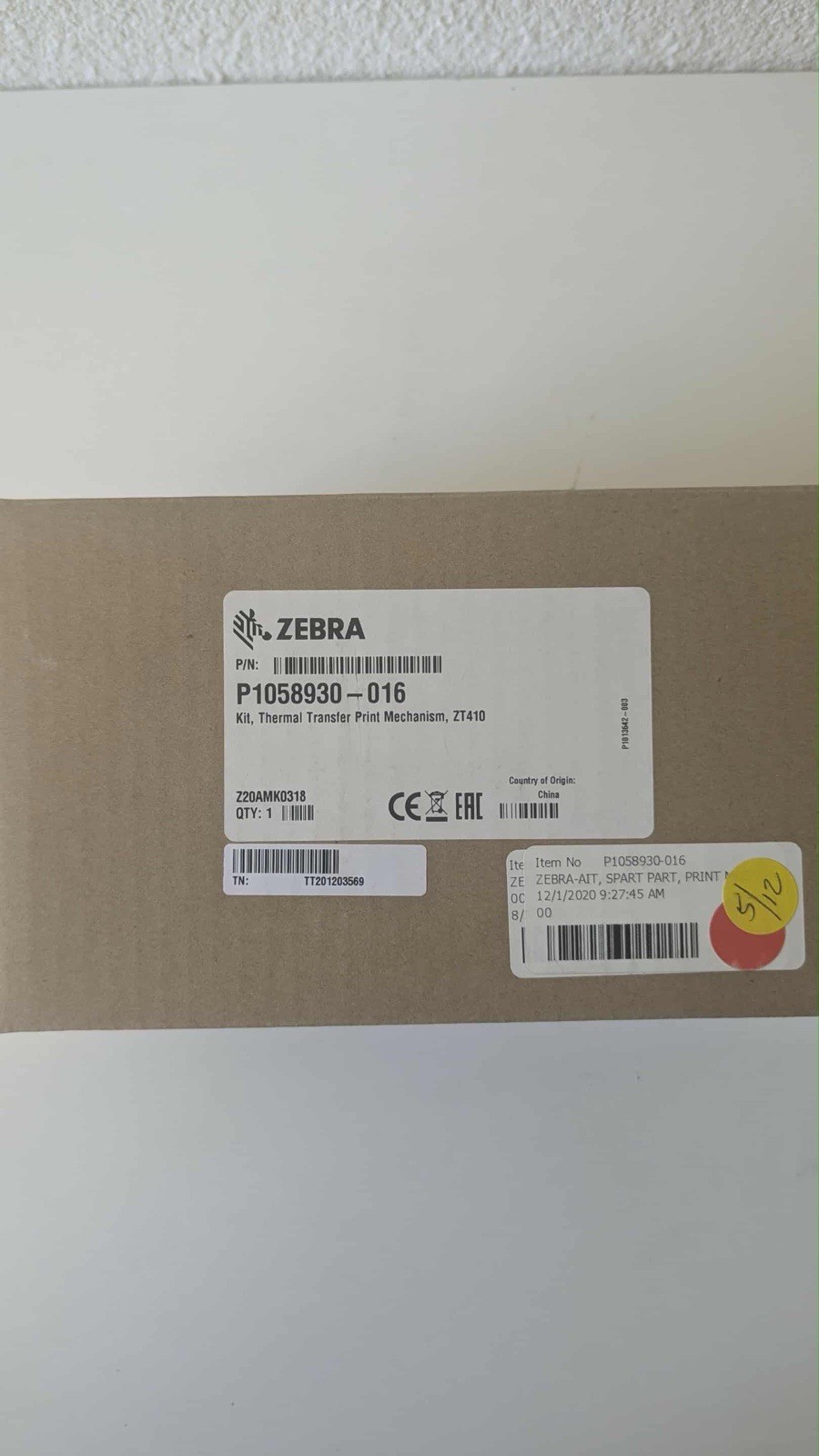 NEW Genuine Zebra P1058930-016 Kit Thermal Transfer Print Mechanism ZT410 T9-A14