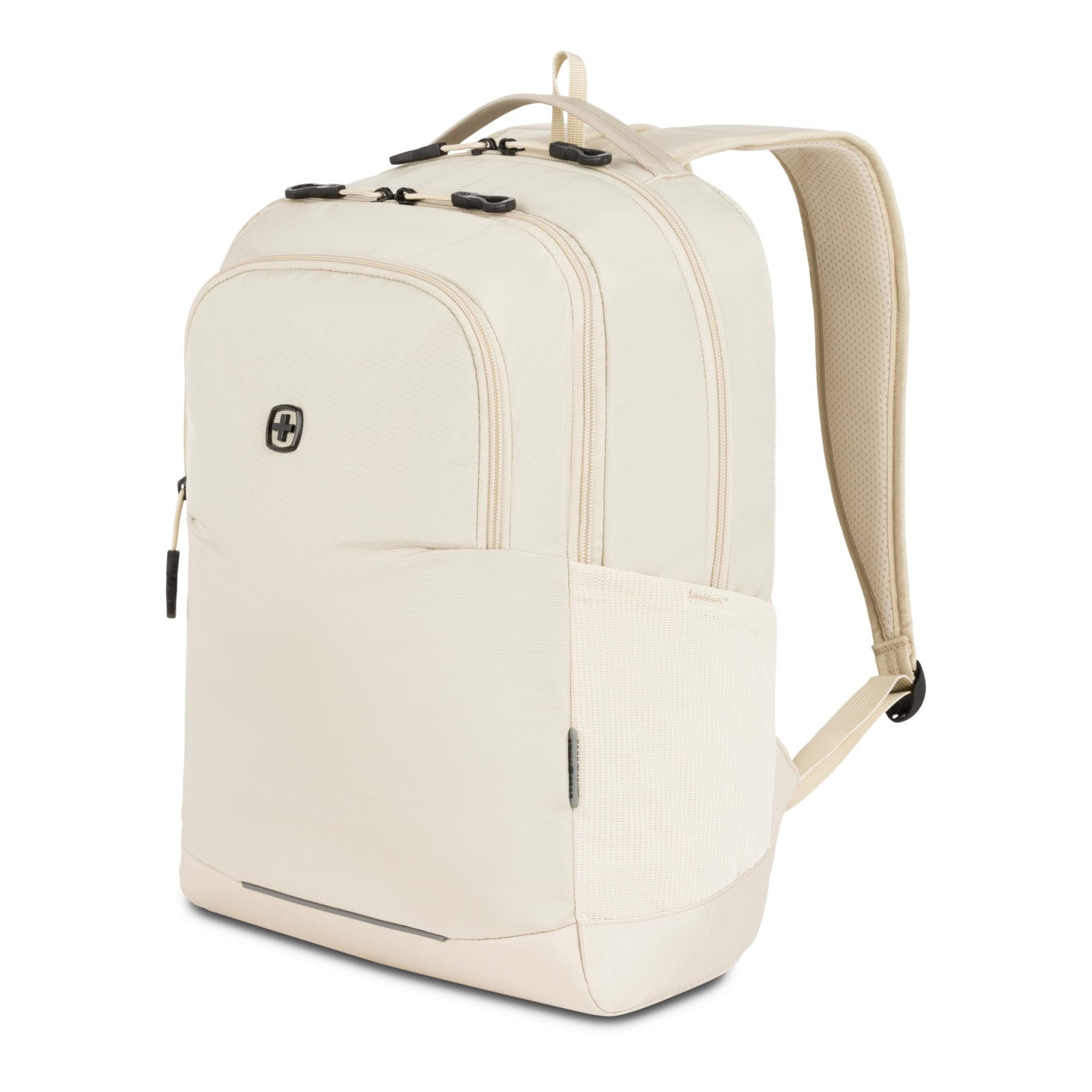 NEW ⭐ SWISSGEAR Compact Lightweight White Cream Laptop Backpack School Book Bag