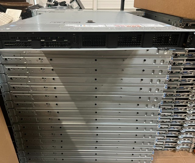 Dell R640 Diskless Servers 2x Gold 18-Cores 6254 3.10GHz CPU, 32gb RAM, No Raid