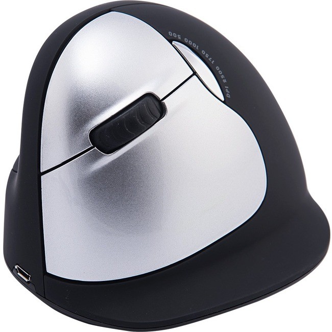 R-Go HE Mouse Ergonomic 5 Button Wireless Large Hand RGOHELELAWL
