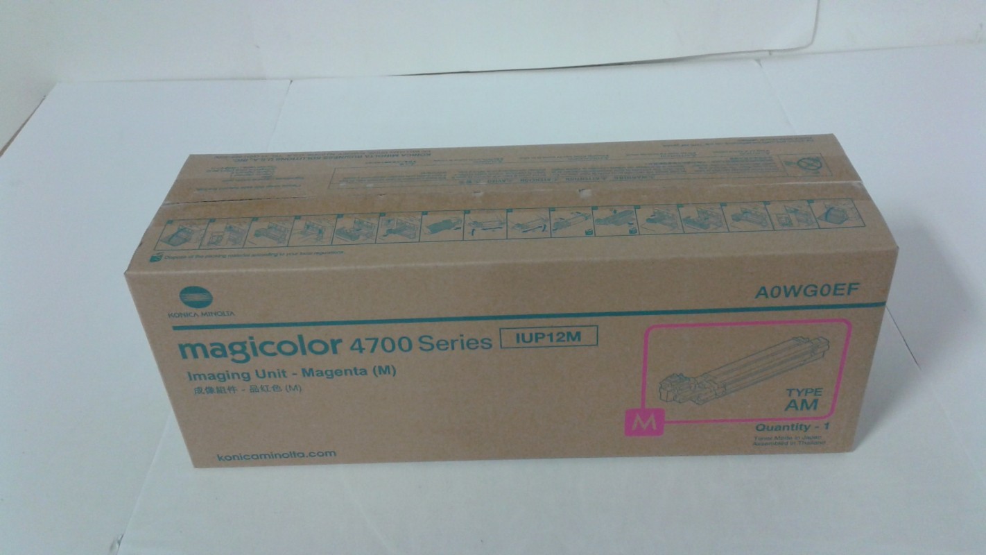 Konica Minolta A0WG0EF Imaging Unit IUP-12, Magenta