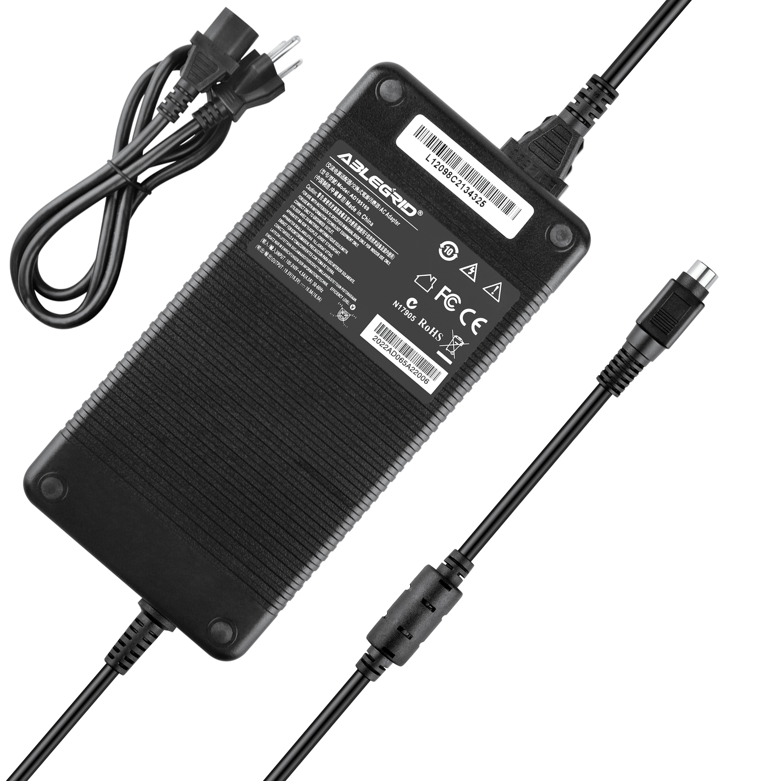330W AC Adapter Charger For Sager NP9176 (Clevo P775TM1-G) Gaming Laptop Power