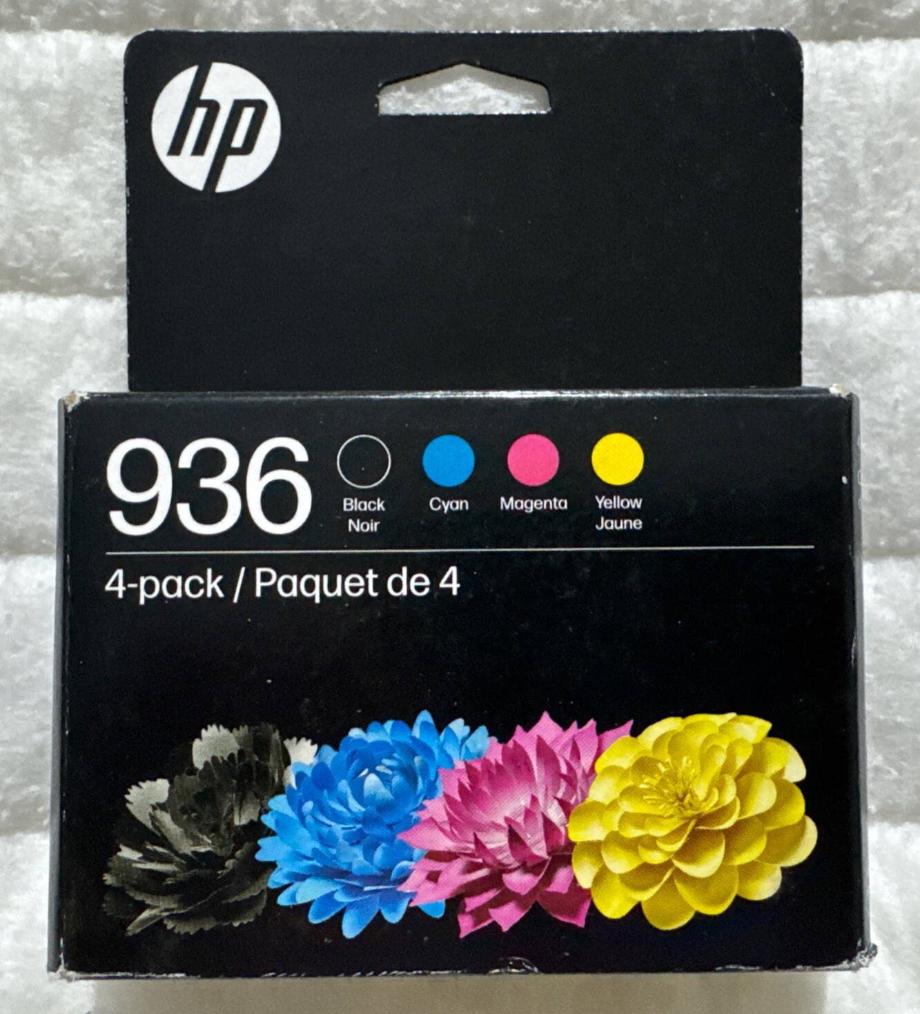 HP  936 Black Cyan Magenta Yellow Ink Cartridges 6C3Z5LN Exp 2027+ Sealed Box