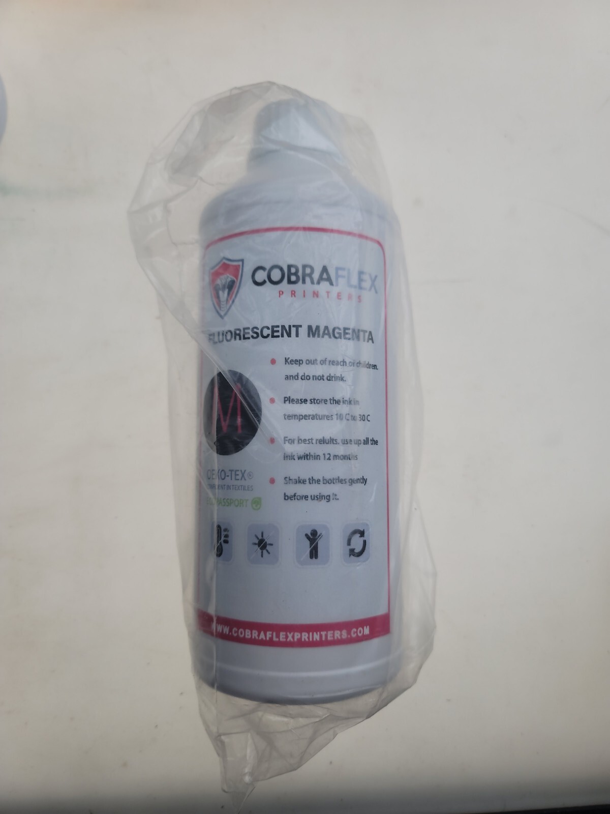 CobraFlex DTF Inkjet Ink fluorescent magenta