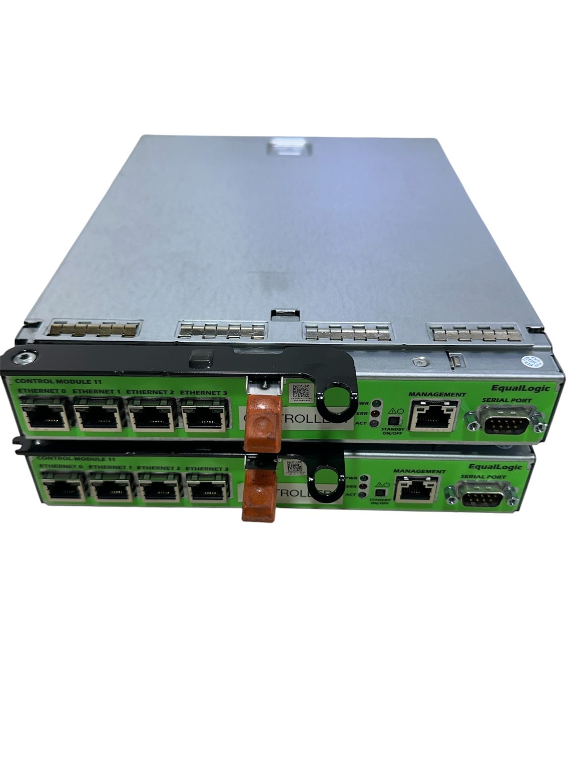 LOT OF 2:  GENUINE DELL HRT01 EQUALLOGIC TYPE II CONTROLLER MODULE E09M E09M001