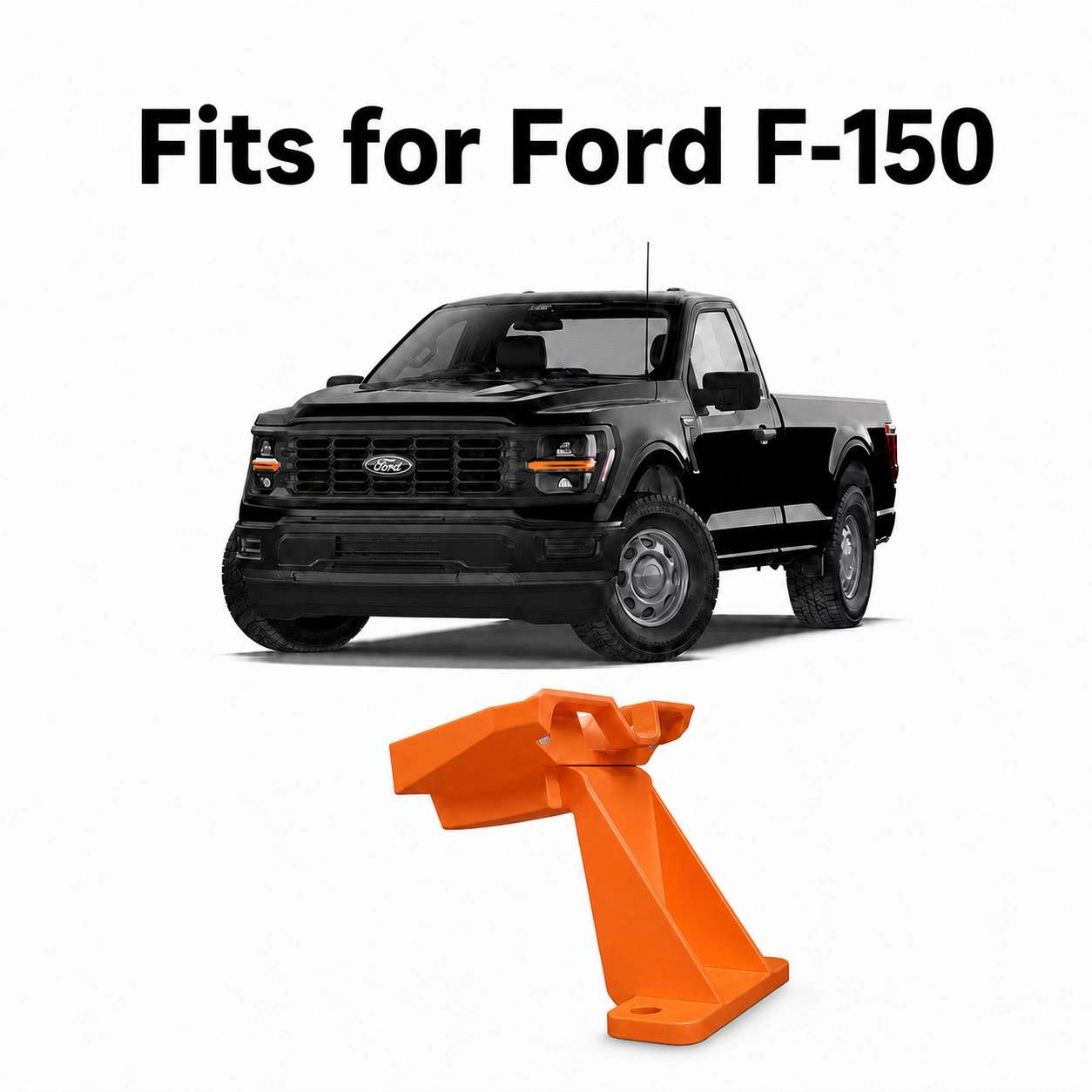 Joytutus Starlink Mini Mount Interior Dash Mount for Ford F-150 Orange