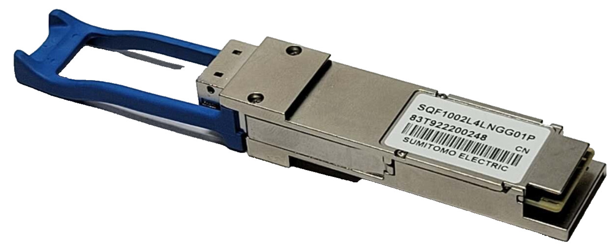 Sumitomo SQF1002L4LNGG01P 100GBASE-LR4 QSFP28 1300nm 4-lane LAN WDM Transceiver